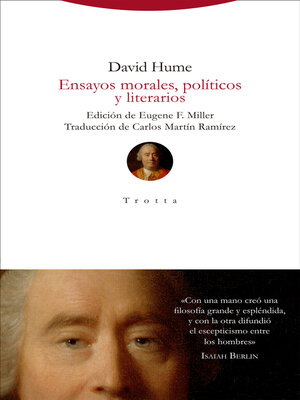 cover image of Ensayos morales, políticos y literarios